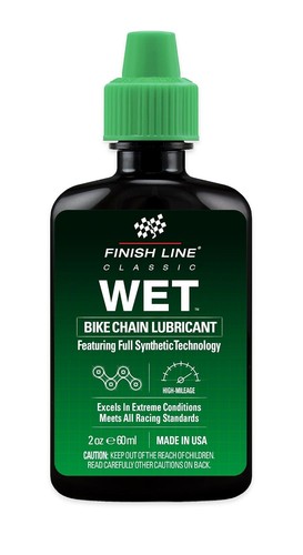 Finish line wet bike lubricant - finish,