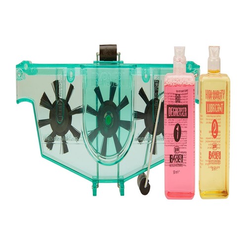 Cycle chain cleaner with - cleaner,